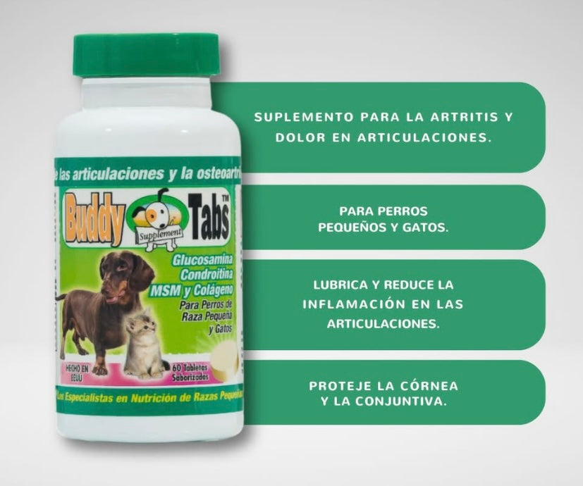 SUPLEMENTOS PARA PERROS Y GATOS (RAZAS PEQUEÑAS)