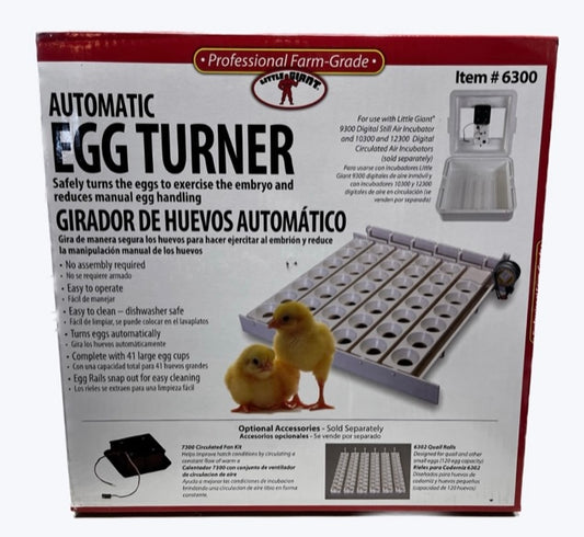 INCUBADORA DE AIRE FIJO (41 Huevos) INCLUYE EL VOLTEADOR
