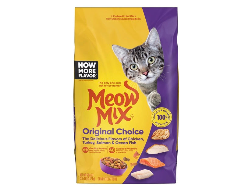 MEOW MIX CAT FOOD 3.5LB